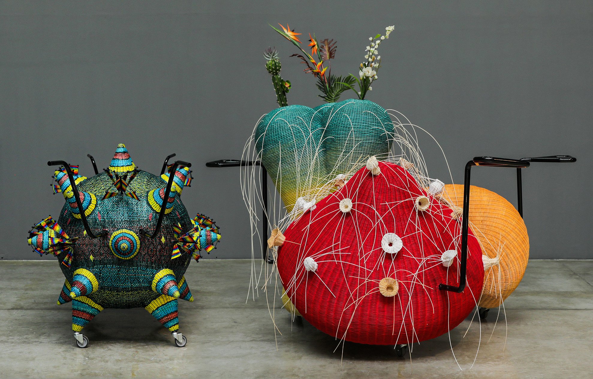 The Randing Intermediates – Underbelly Alienage Duo, 2020. Photo: Maculangan/Pioneer Studios. © Haegue Yang Courtesy the artist and Museum of Contemporary Art and Design. LEAP YEAR HAEGUE.jpg