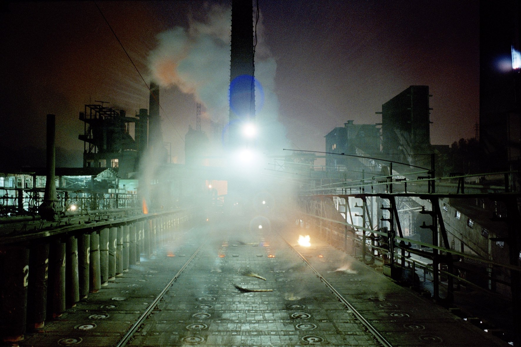 Coking Plant. Benxi, China. 2007 5) Cokesfabriek. Benxi, China. 2007.jpg