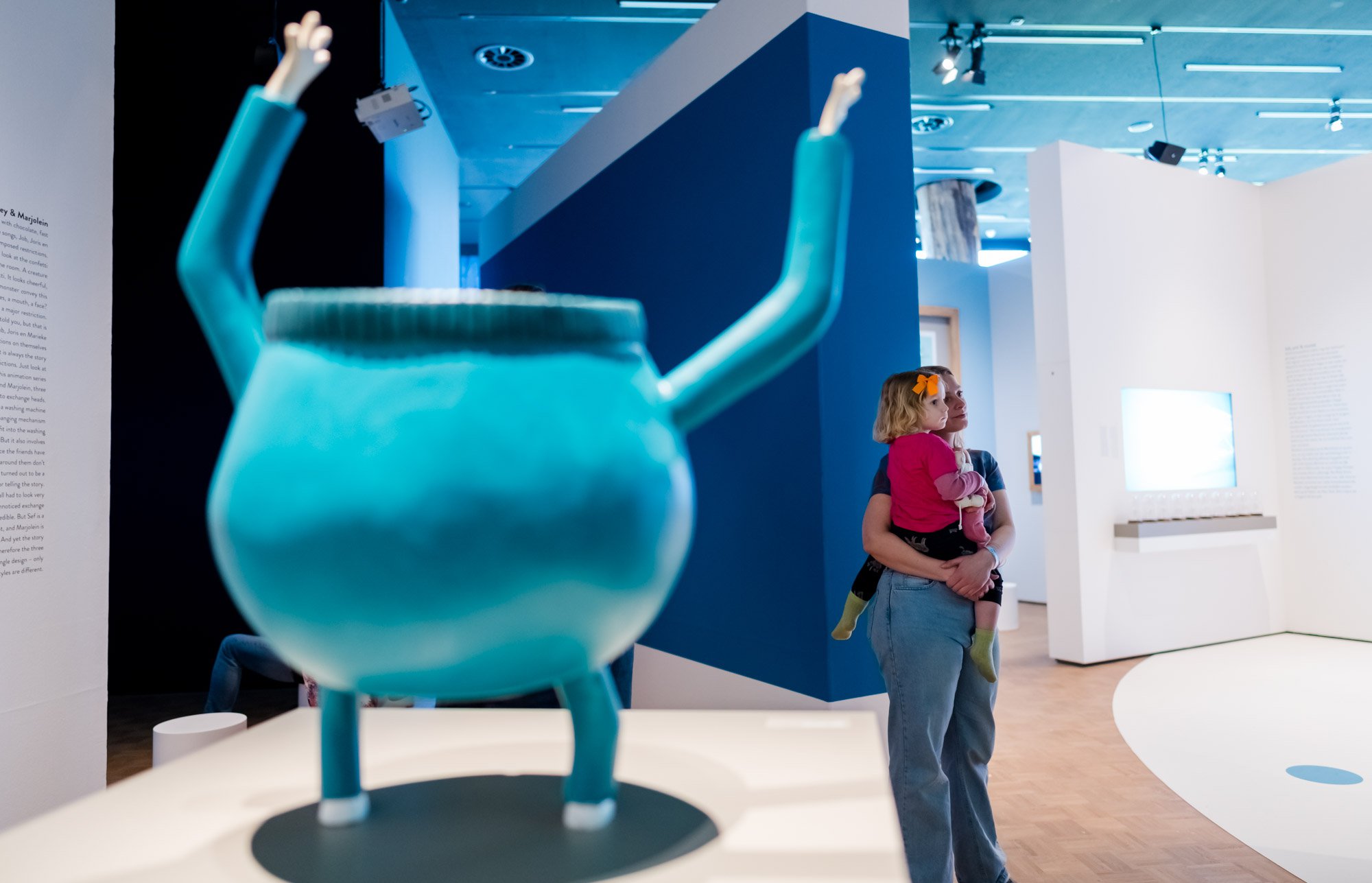 Visitors at the exhibition Job, Joris & Marieke. A Triple Life, photo Marco De Swart Opening Job, Joris & Marieke Low Res 02.JPG