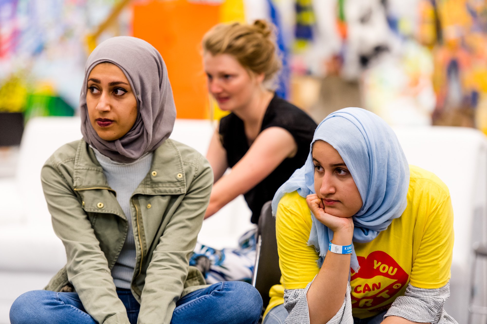 Summerschool studenten in All you can Art Kick off Summerschool LR 03.JPG