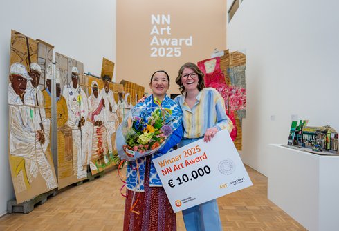 Pris Roos winnaar NN Art Award