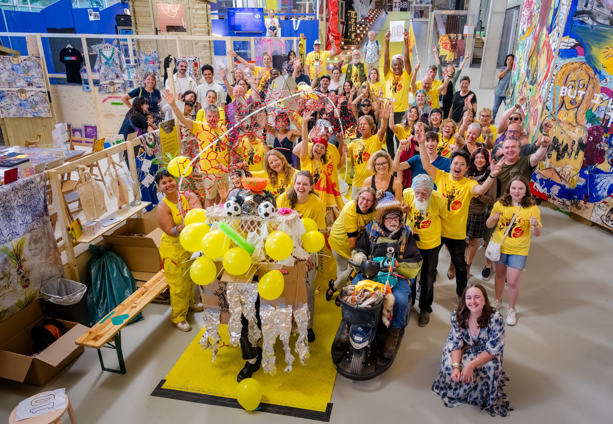 All you can Art Summerschool 2023, foto: Marco De Swart MDS_Kick-off All You Can Art Summerschool 15 juli 2023 Low Res 162.JPG