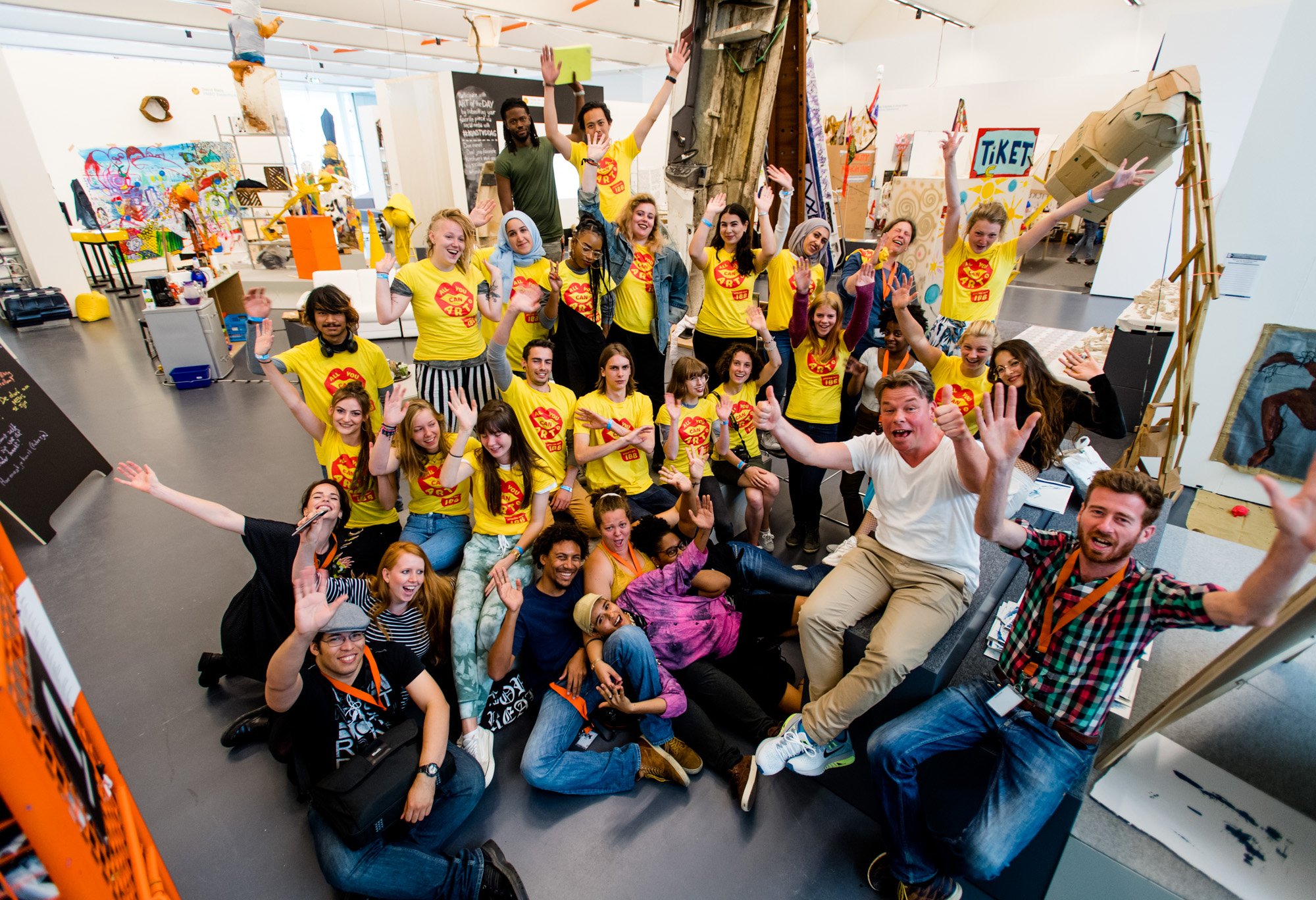 All you can Art 2, kick-off Summerschool dinsdag 11 juli. Afbeelding Marco de Swart Kick off Summerschool LR 11.JPG