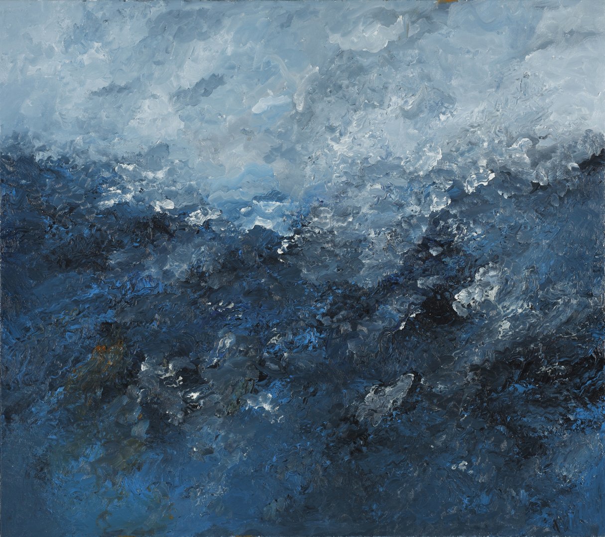 Armando, Seestück, 2014, te zien bij Galerie Christian Ouwens Seestück 1-9-14 160x180cm.jpg