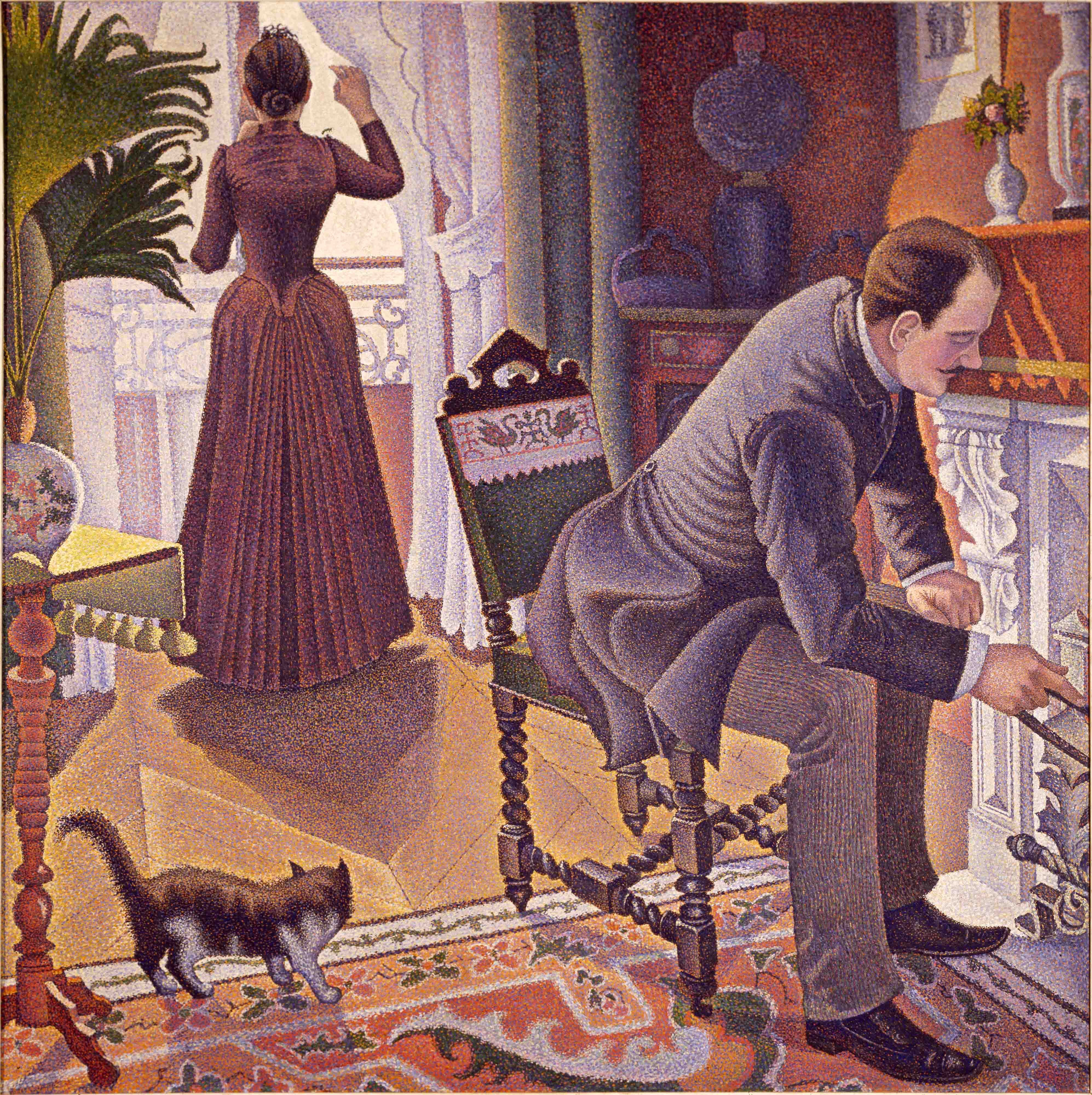 Paul Signac, Dimanche, 1888-1890, Archives Signac, Paris 13_Signac, Dimanche_1888-1890_LR.jpg
