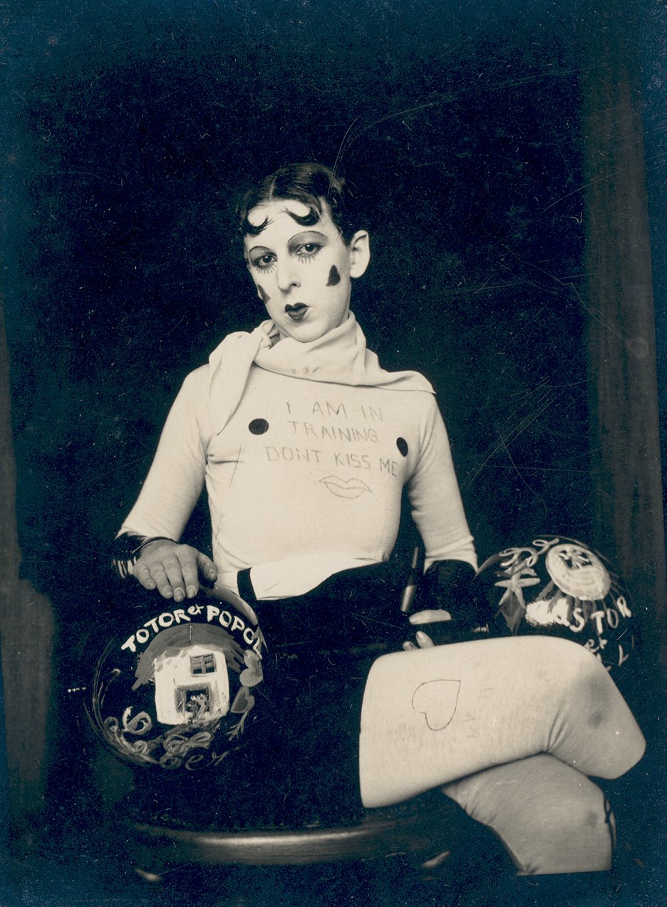 2. Claude Cahun_Marcel Moore_I am in training don't kiss me,1927_LR.jpg