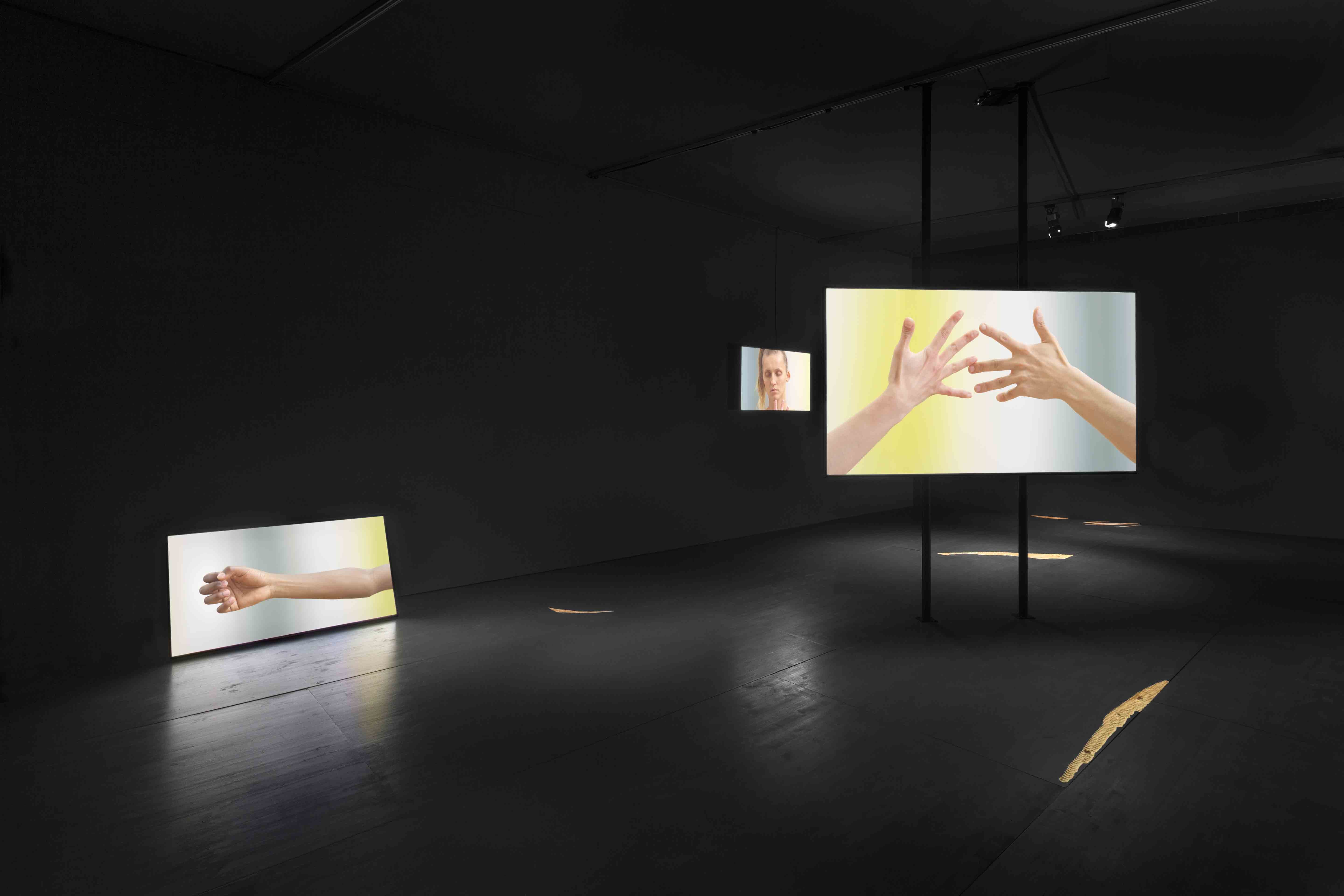 Katarina Zdjelar, Not a Pillar Not a Pile (Tanz fur Dore Hoyer). Multichannel audio-video work, 5'50" loop. Installation view. Photo: Daniel Nicolas PrixdeRome2017-Katarina Zdjelar-1806.jpg
