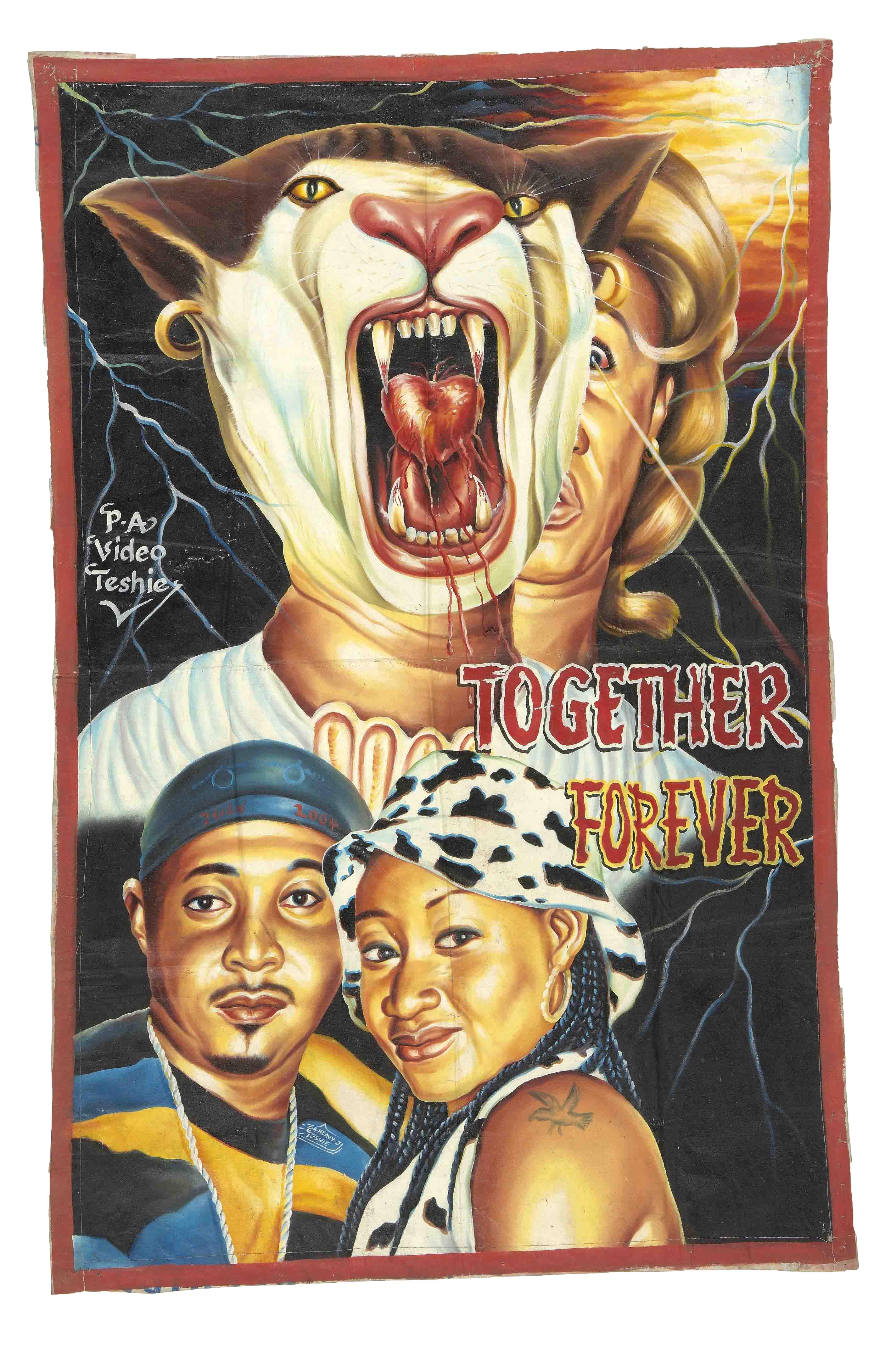 Together Forever (Ghana, 2002), E.A. Heavy J, Teshi 2004 01-Together Forever_Bloodywood_Kunsthal.png