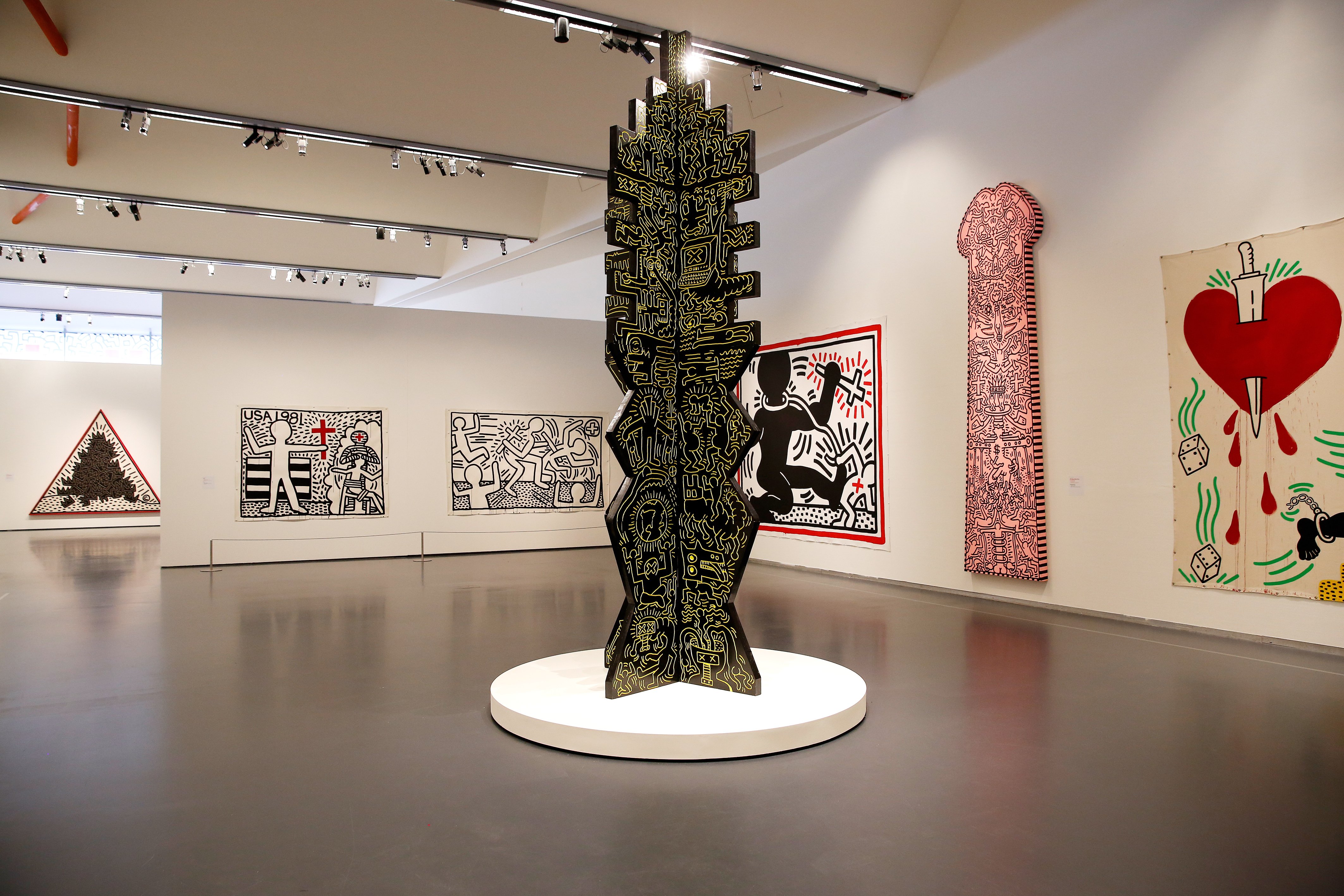 Keith Haring. The Political Line, 2015 KH-185.jpg