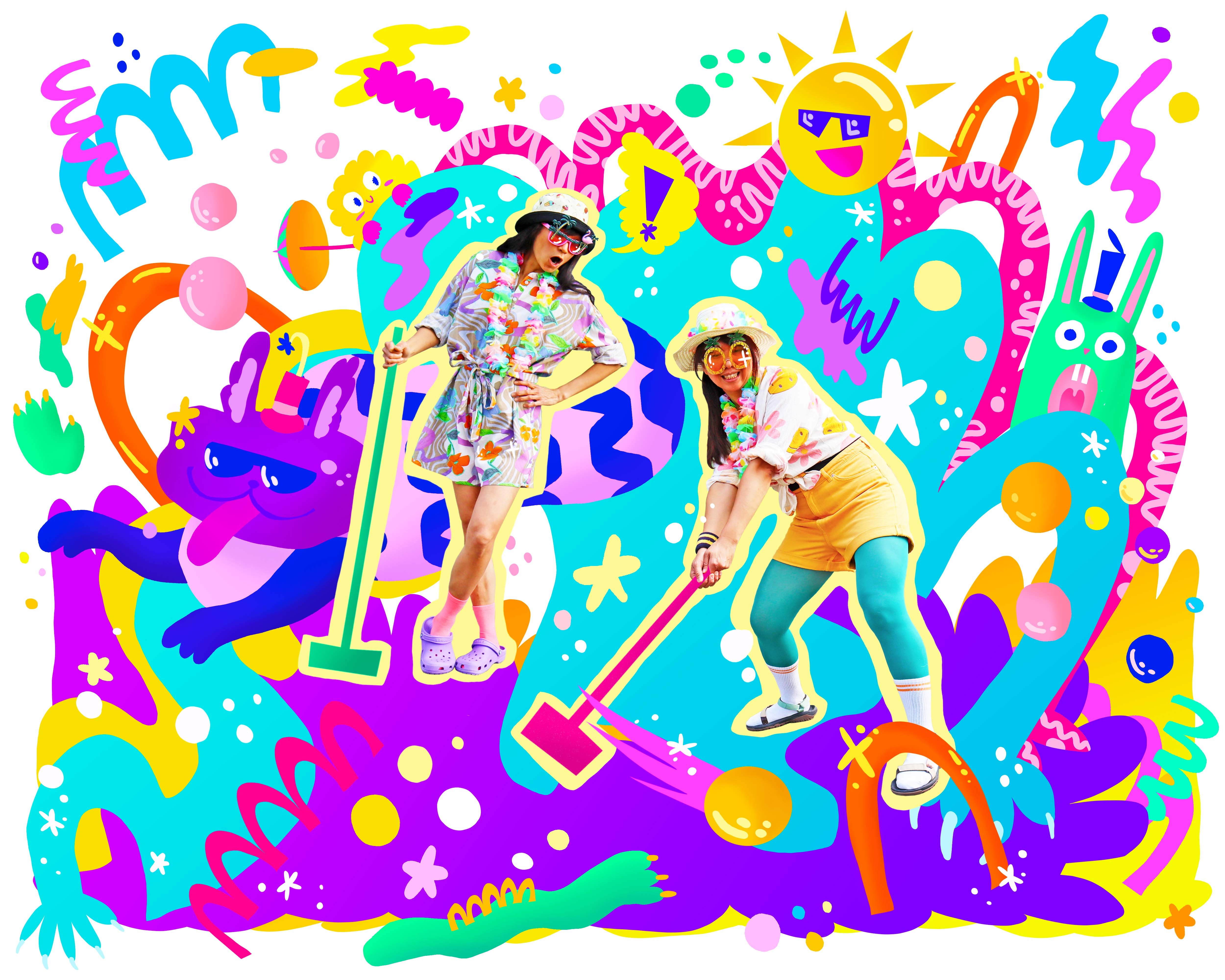 De Grote Zomer Kunst Croquet van Studio MAKY. Illustratie Esther Gimbri De Grote Zomer Kunst Croquet_2025_Studio MAKY_LR.jpg
