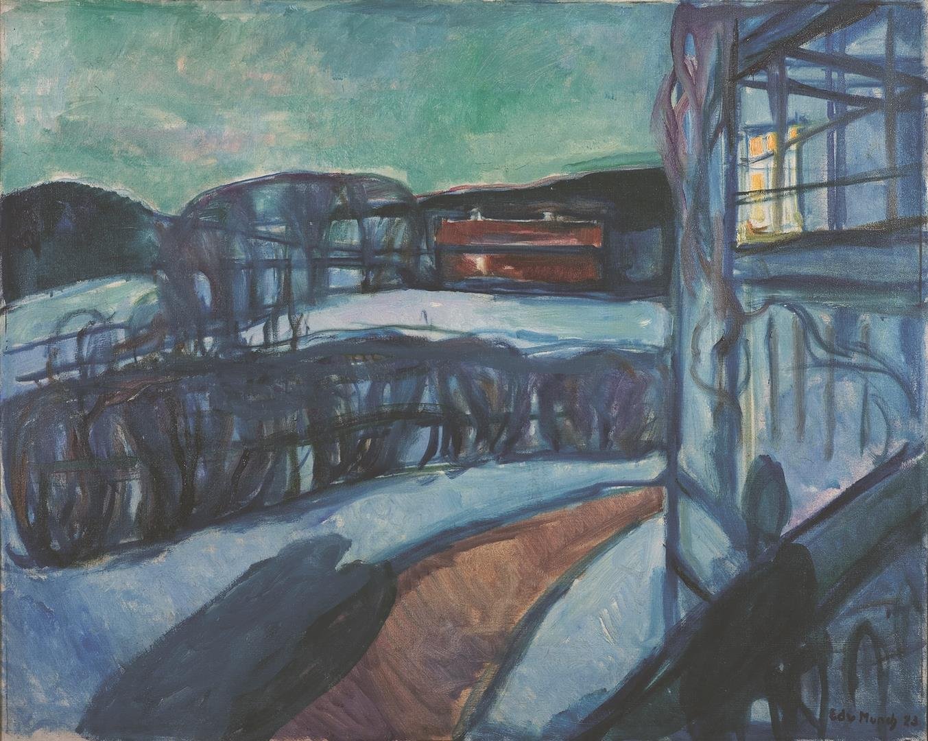 Winter Night, 1923 16. Edvard Munch, Winternacht, 1923 - LR.jpg