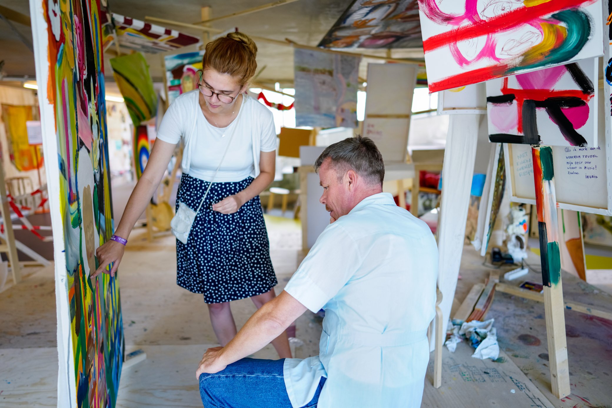 Summerschool 2022 with David Bade, photo Marco De Swart All You Can Art, 29 juli 2022 Low Res 66.JPG