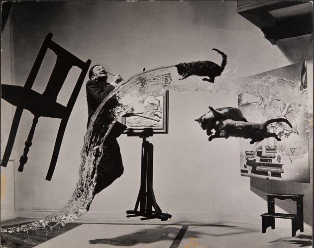 Dalí Atomicus,1948 ©Philippe Halsman Archive MEL_HALSMAN_Dali Atomicus 1948 (c) 2013 Philippe Halsman Archive Magnum Photos_Images Rights of Salvador Dali reserved.jpg