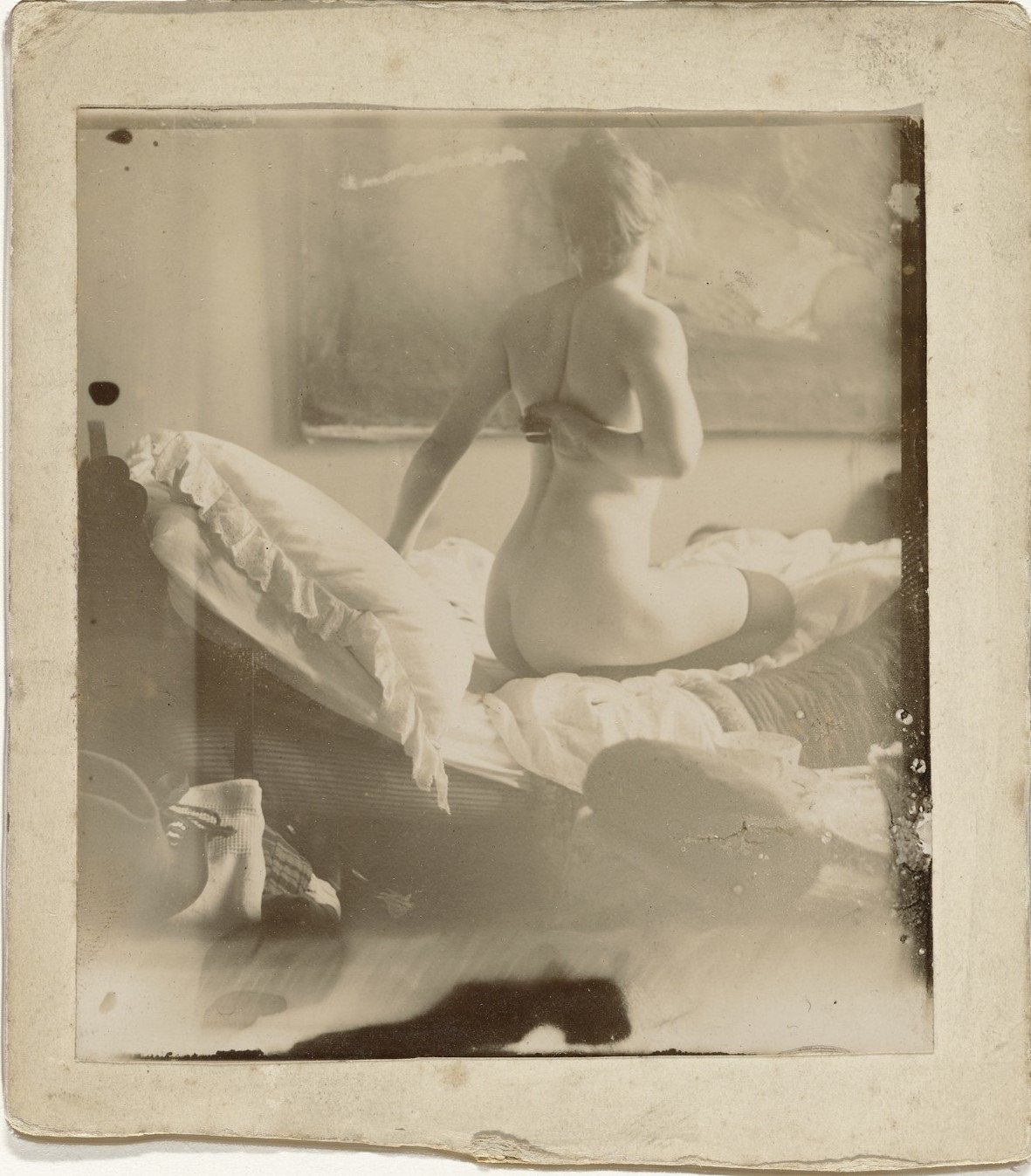 Marie Jordan naakt op de rug gezien, ongedateerd Breitner persbeeld 5.jpg