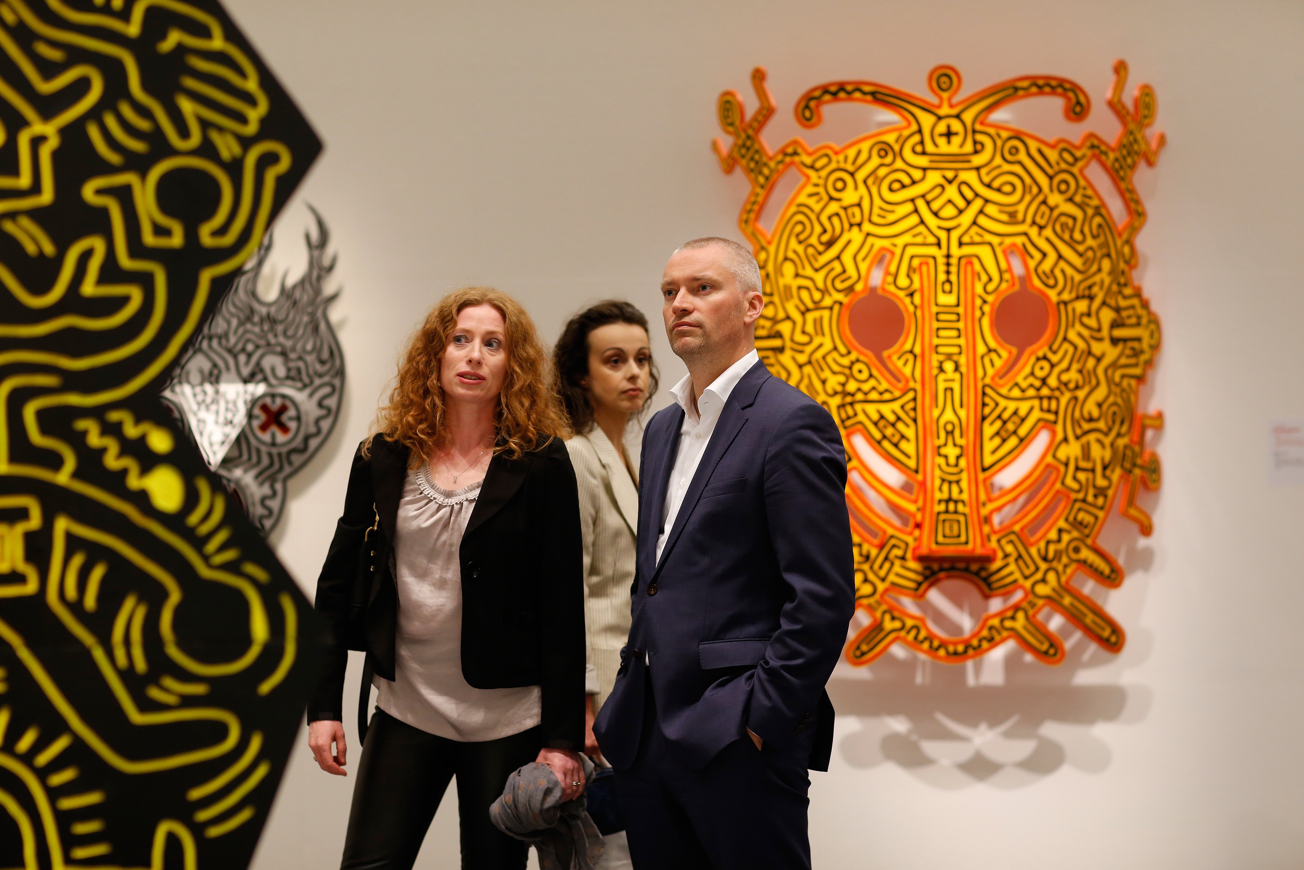 Opening Keith Haring. Photo: Bas Czerwinski Opening Keith Haring The Politica Line_Kunsthal_19sept2015_foto Bas Czerwinski (37).jpg