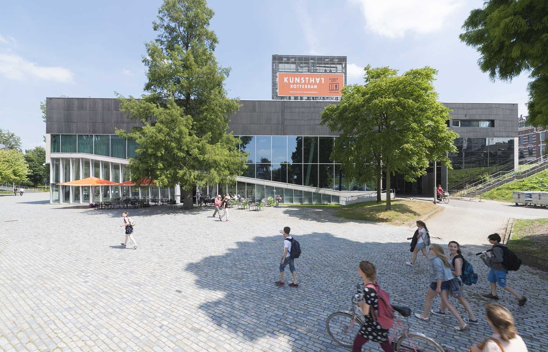 Kunsthal Rotterdam, noordzijde