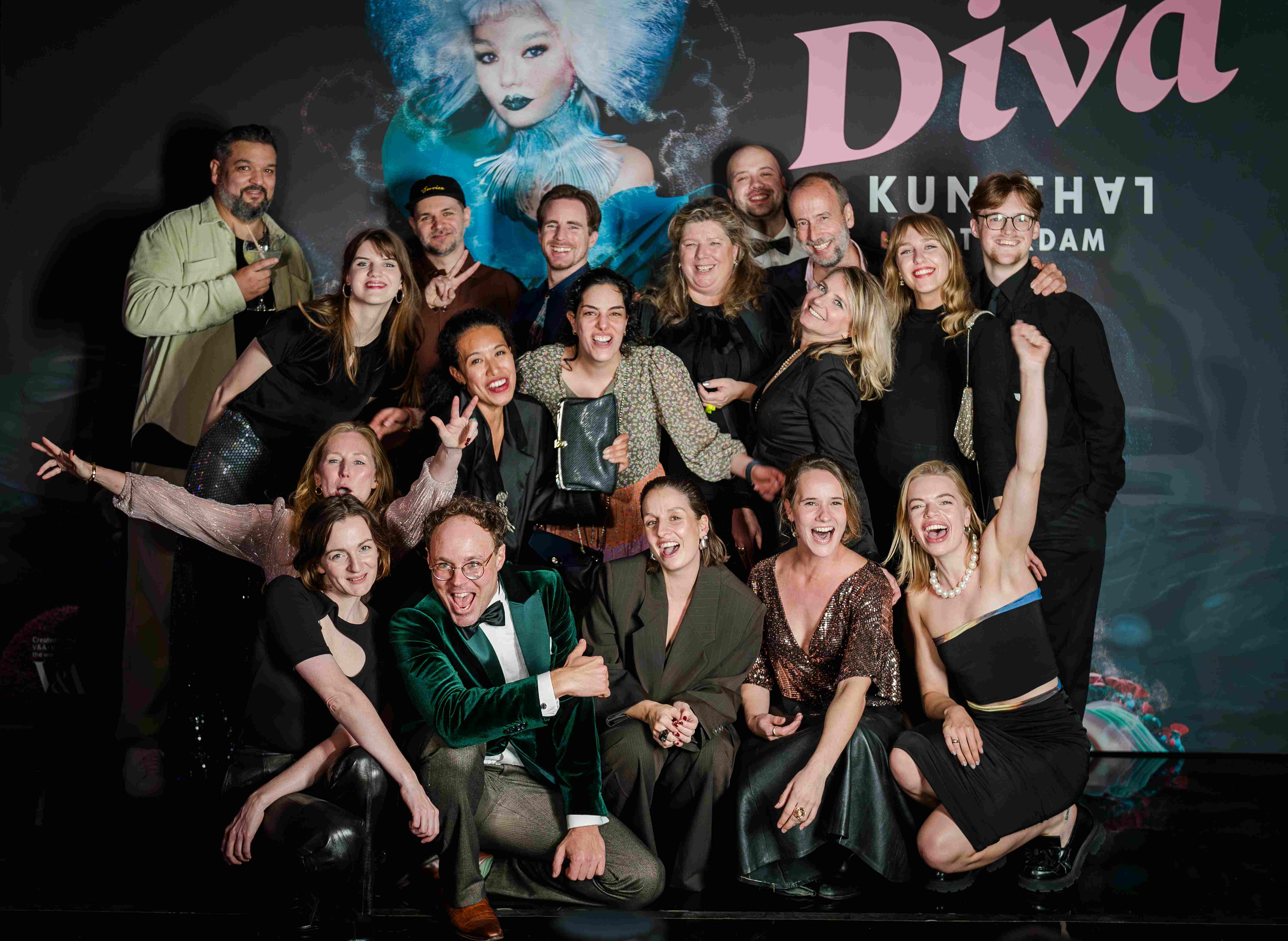 Team Kunsthal bij de opening van de tentoonstelling DIVA Opening DIVA_Foto Marco De Swart_LR (252).jpg