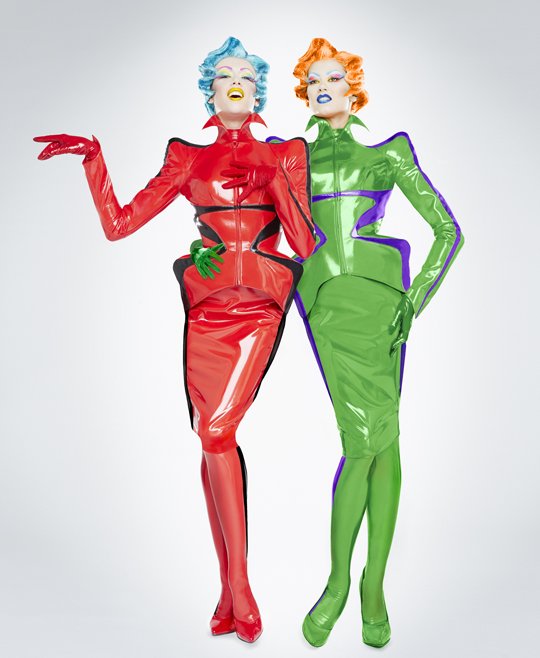 Christian Gautier, stage costumes for the show Mugler Follies, 2013. Photo: Christian Gautier / © Manfred Mugler. Outfits: Thierry Mugler. 4. Christian Gautier, Outfits Thierry Mugler.LR.jpg