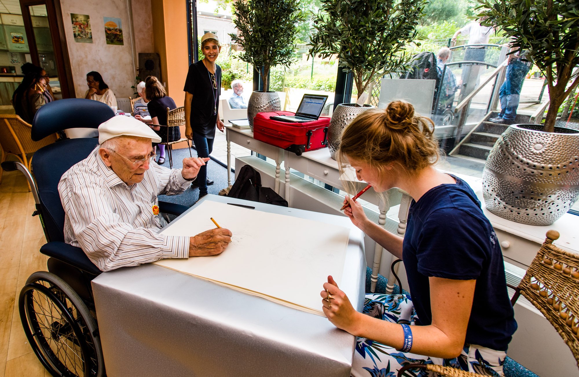 Meneer van den Biezen bij Laurens Delfshaven All You Can Art Laurens Delfshaven LR 11.JPG