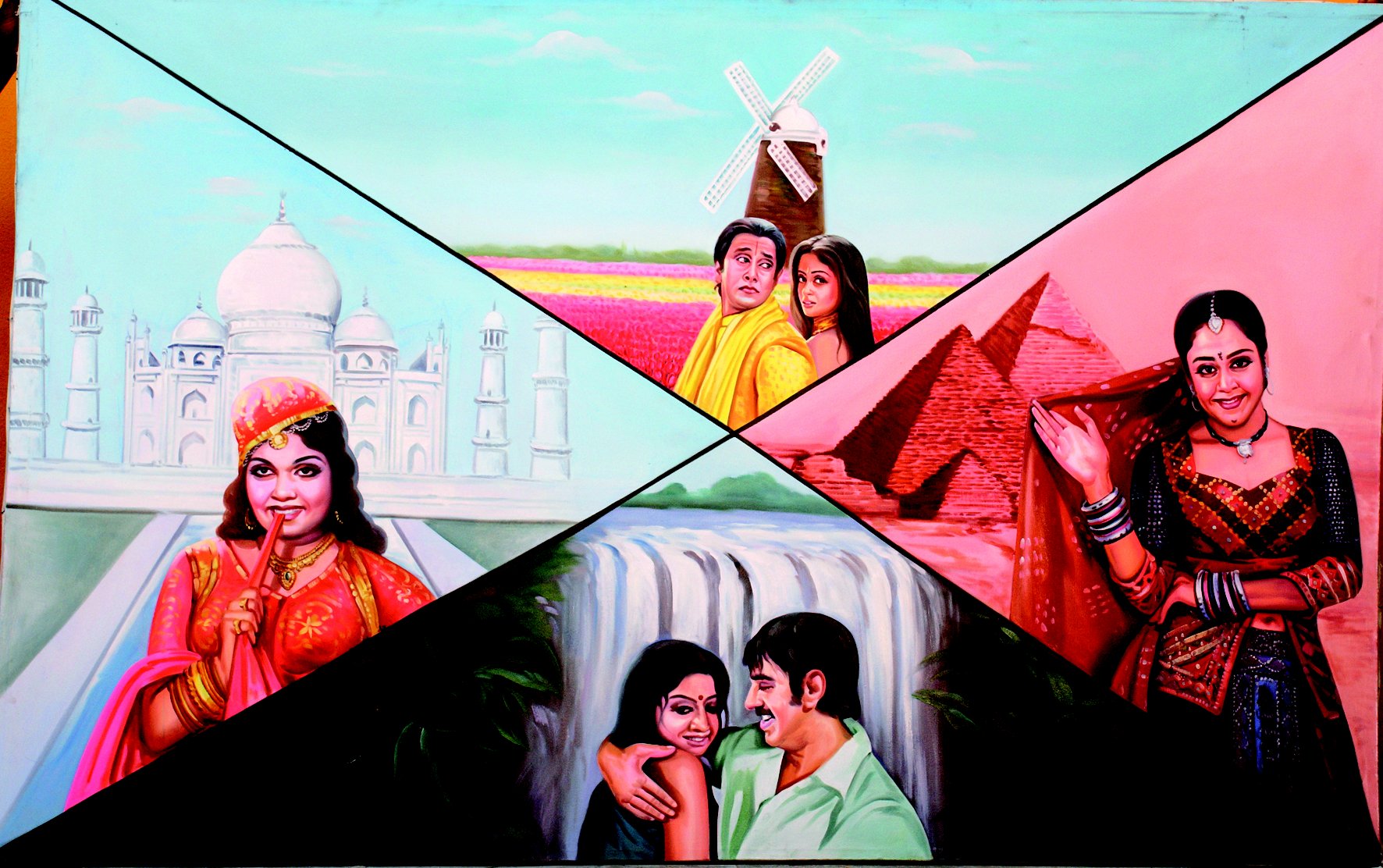 Billboard from the film Thiruda, Thiruda (Tief, Tief!!!)