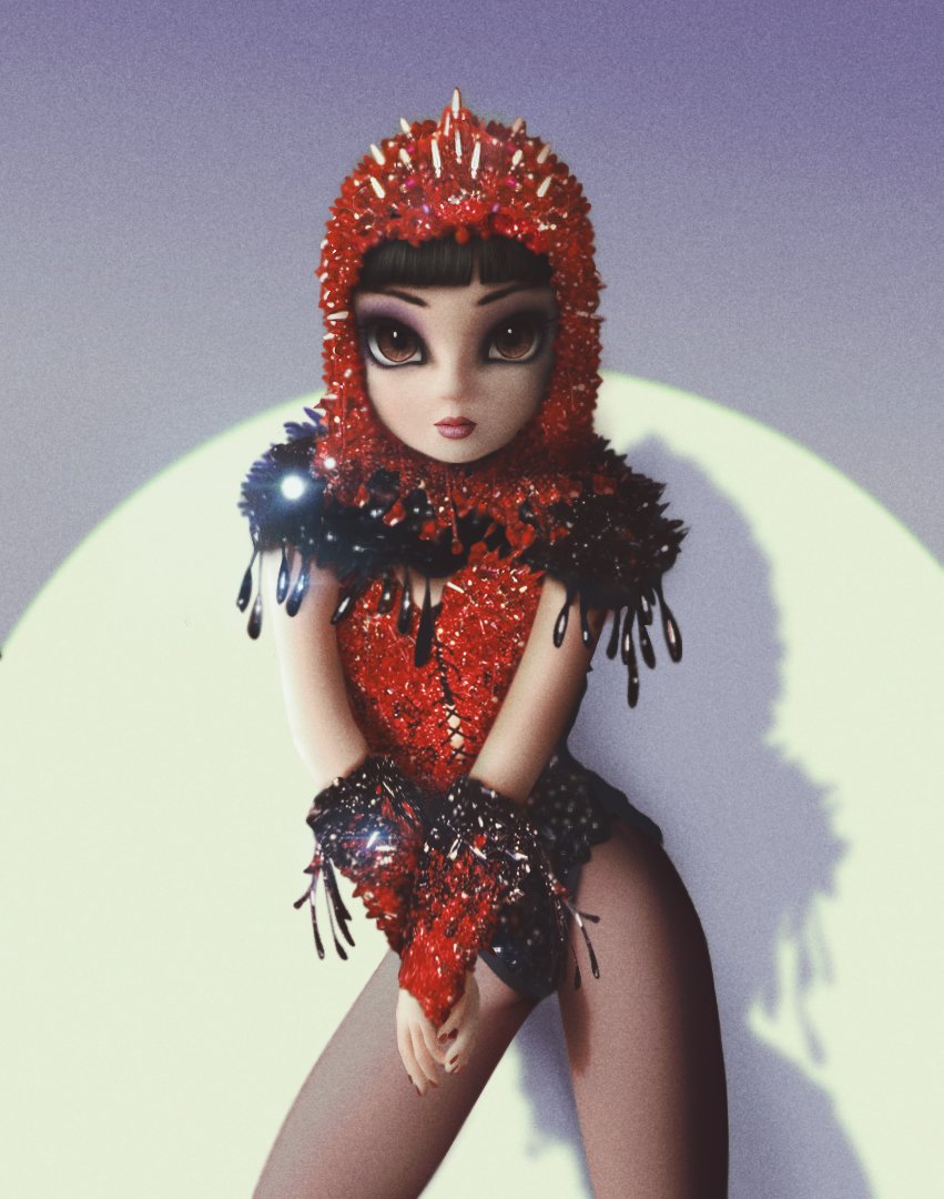 Noonoouri in Thierry Mugler Clothing 000_Mugler_B.jpg