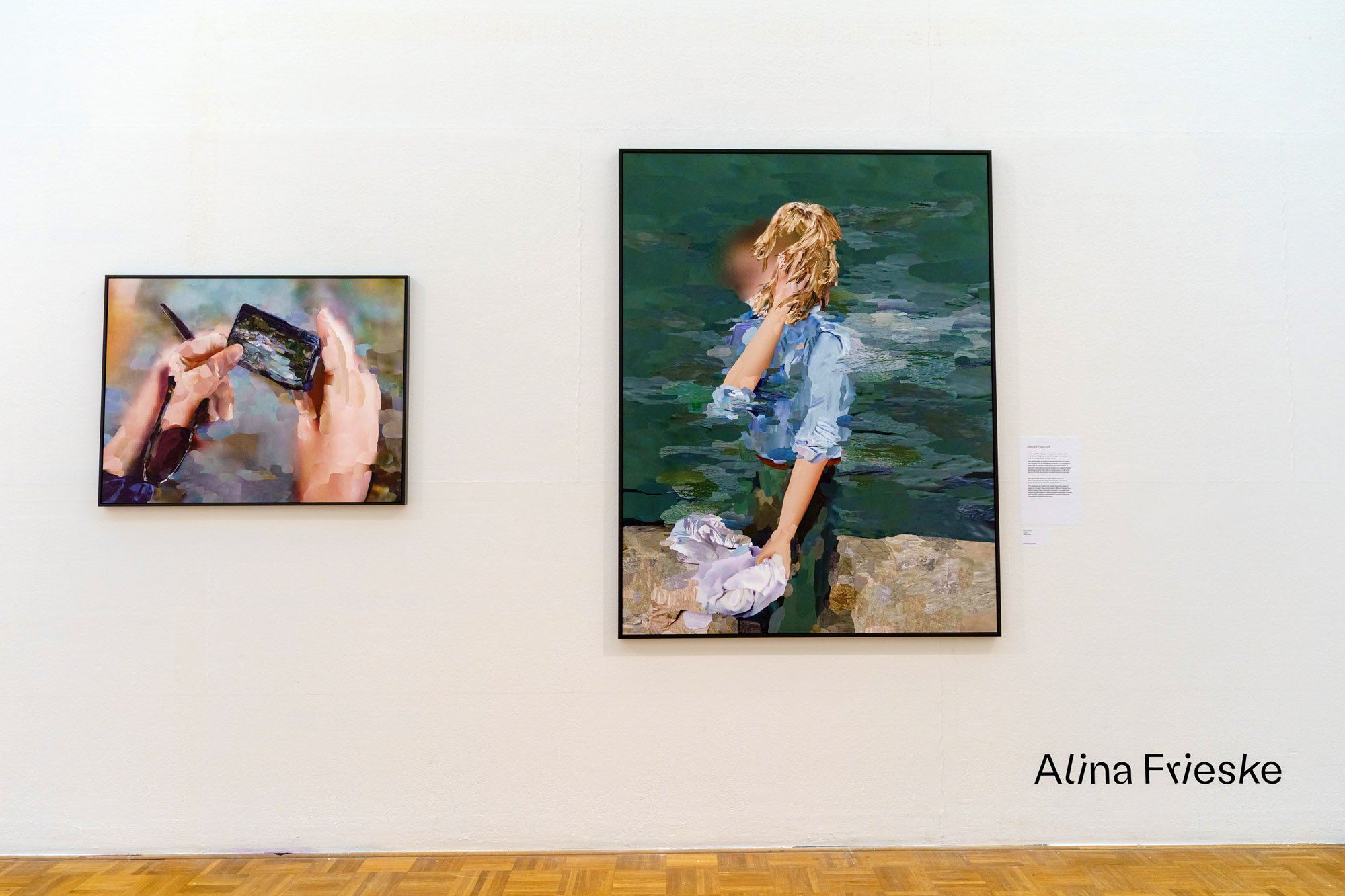 Alina Frieske, Upstream, Second Passage, 2021 in de tentoonstelling, foto: Marco De Swart ING Talent Award 2021 Low Res 08.JPG