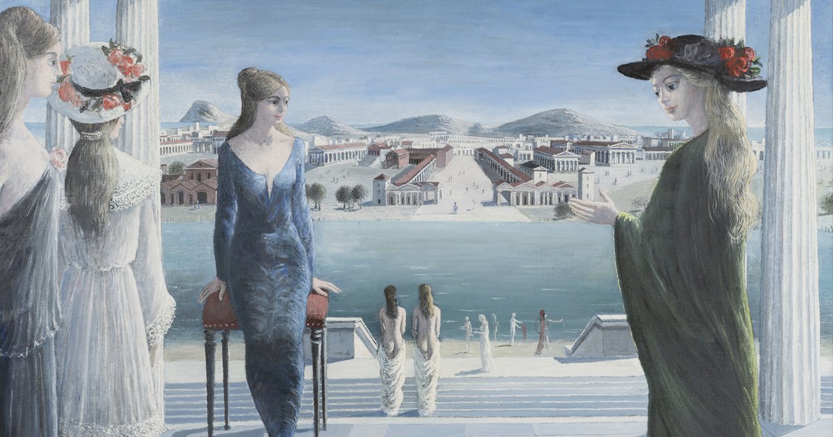 Художник поль дельво картины