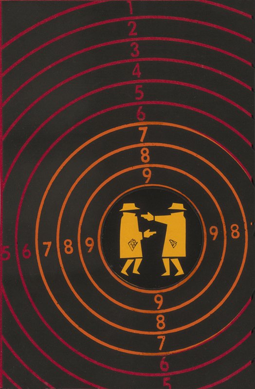05. Dick Bruna, Hittegolven voor O.S.S. 177 [Réseua zéro], Bruce Jean, ontwerp voor boekomslag, 1968.jpg
