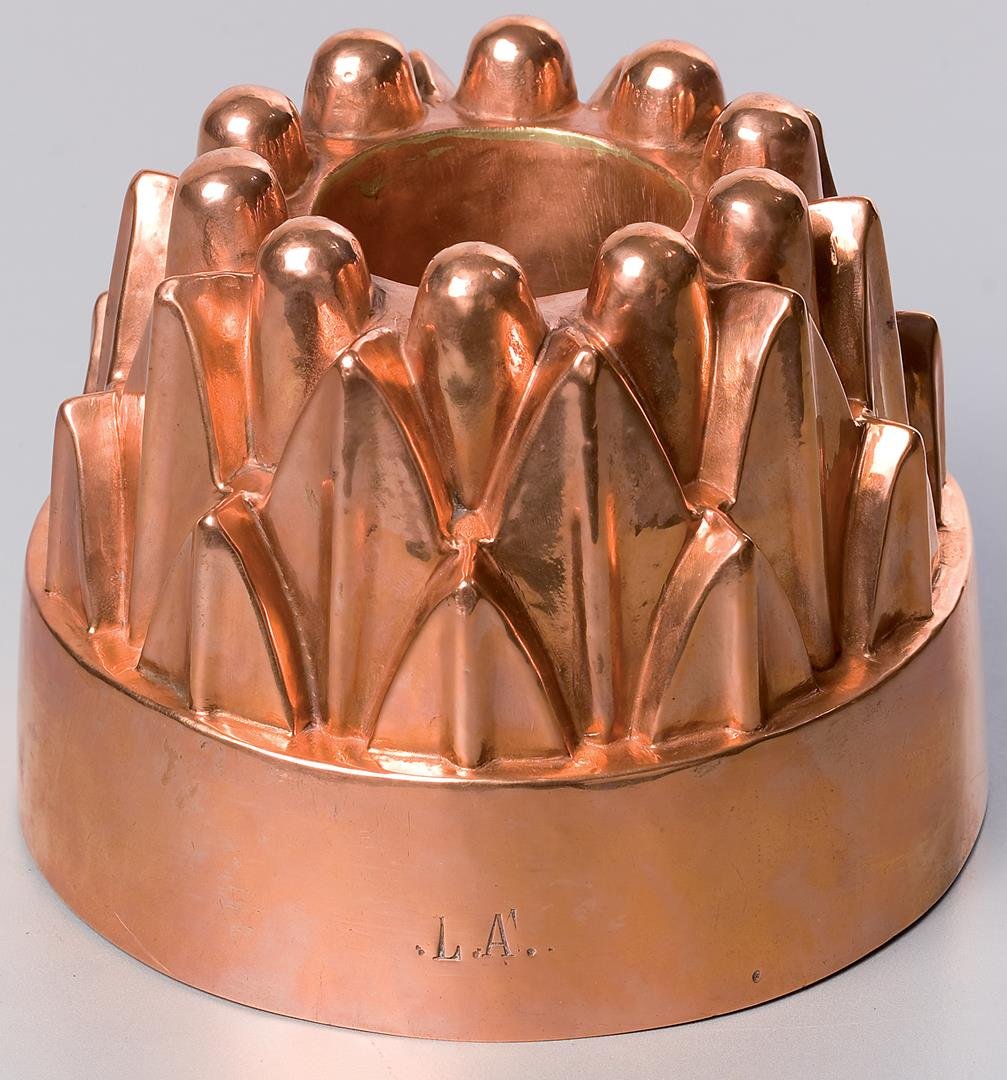 Jelly mould, koper, second half nineteenth century 2. Geleivorm, koper, tweede helft negentiende eeuw (1) - LR.jpg