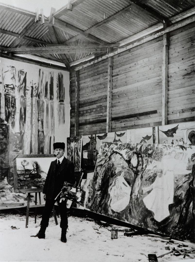 19. Edvard Munch in zijn openluchtatelier - LR.jpg
