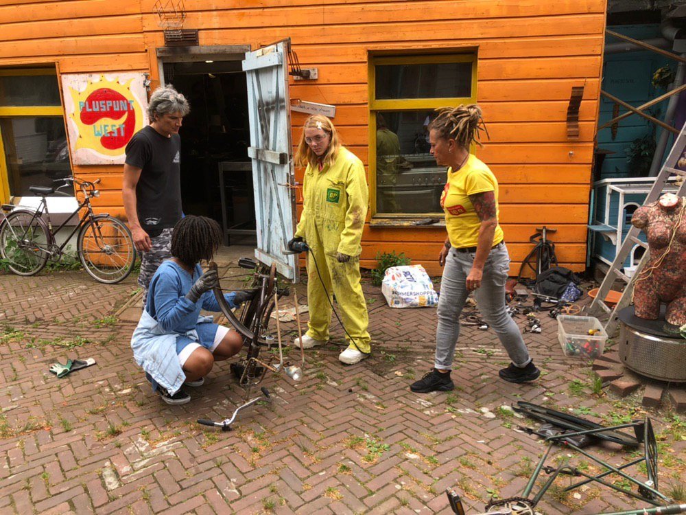 Fietssculptuur maken bij Pluspunt photo5911112925291065637.jpg