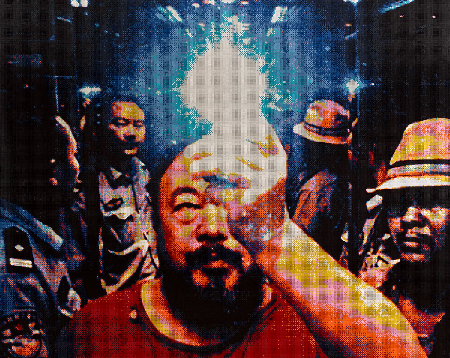 Ai Weiwei, Illumination (2019) LEGO bricks, 308 × 385 cm Courtesy of Ai Weiwei Studio and Lisson Gallery © Ai Weiwei 13_Ai Weiwei_Illumination_2019_c Ai Weiwei Studio_LR.jpg