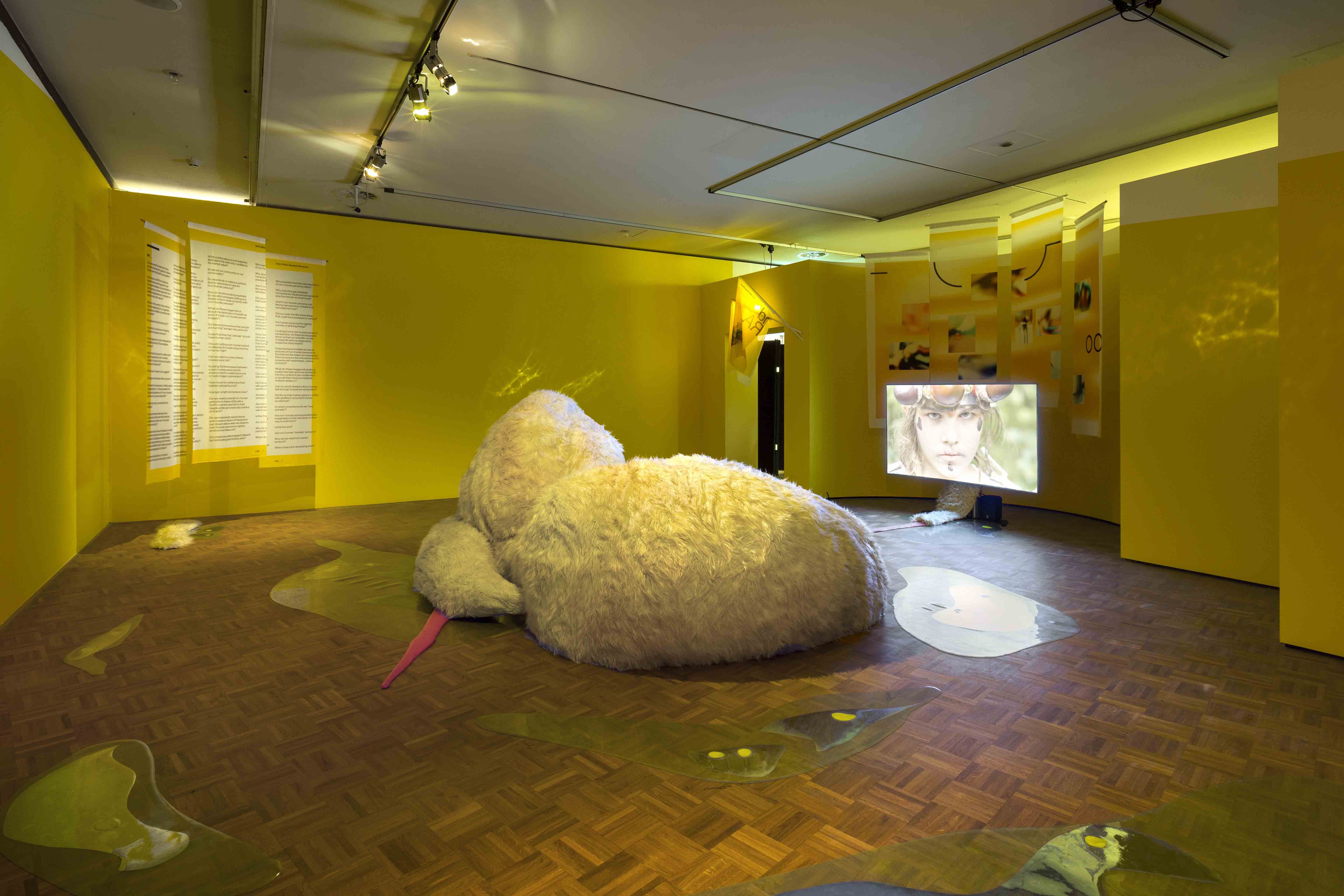 Melanie Bonajo, Progress vs. Sunsets, HD-Video “00”48”24 Installation with Theo Demans. Installation view. Photo: Daniel Nicolas PrixdeRome2017-Melanie Bonajo-1682.jpg