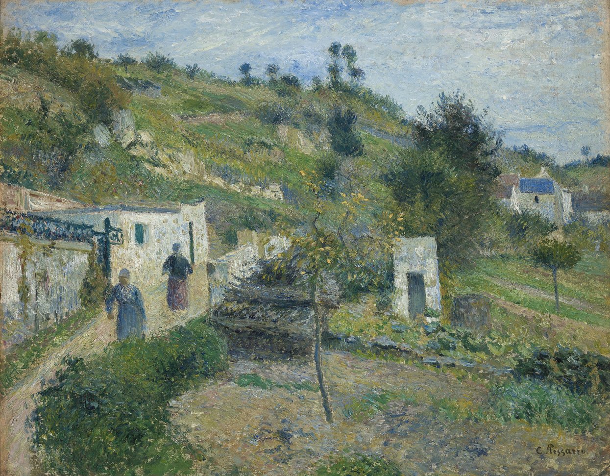 Camille Pissarro, Les Coteaux d'Auvers, 1882, Museum Boijmans Van Beuningen, Rotterdam Camille Pissarro_Les Coteaux d'Auvers_1882_ Museum Boijmans Van Beuningen_Rotterdam.jpg