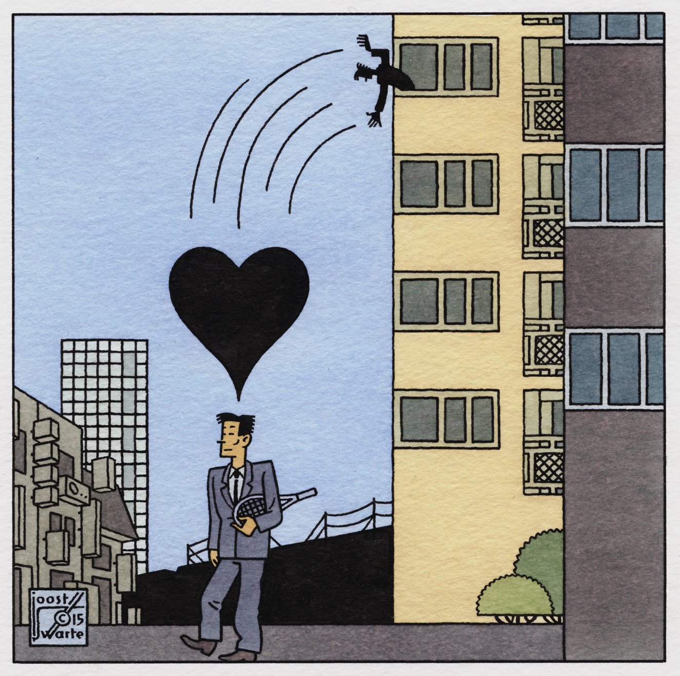 Boekomslag: Een onafhankelijke orgaan, Joost Swarte, 2015 10. Boekomslag Een onafhankelijke orgaan_Joost Swarte_2015.jpg