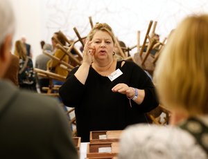 Guided tour in sign language