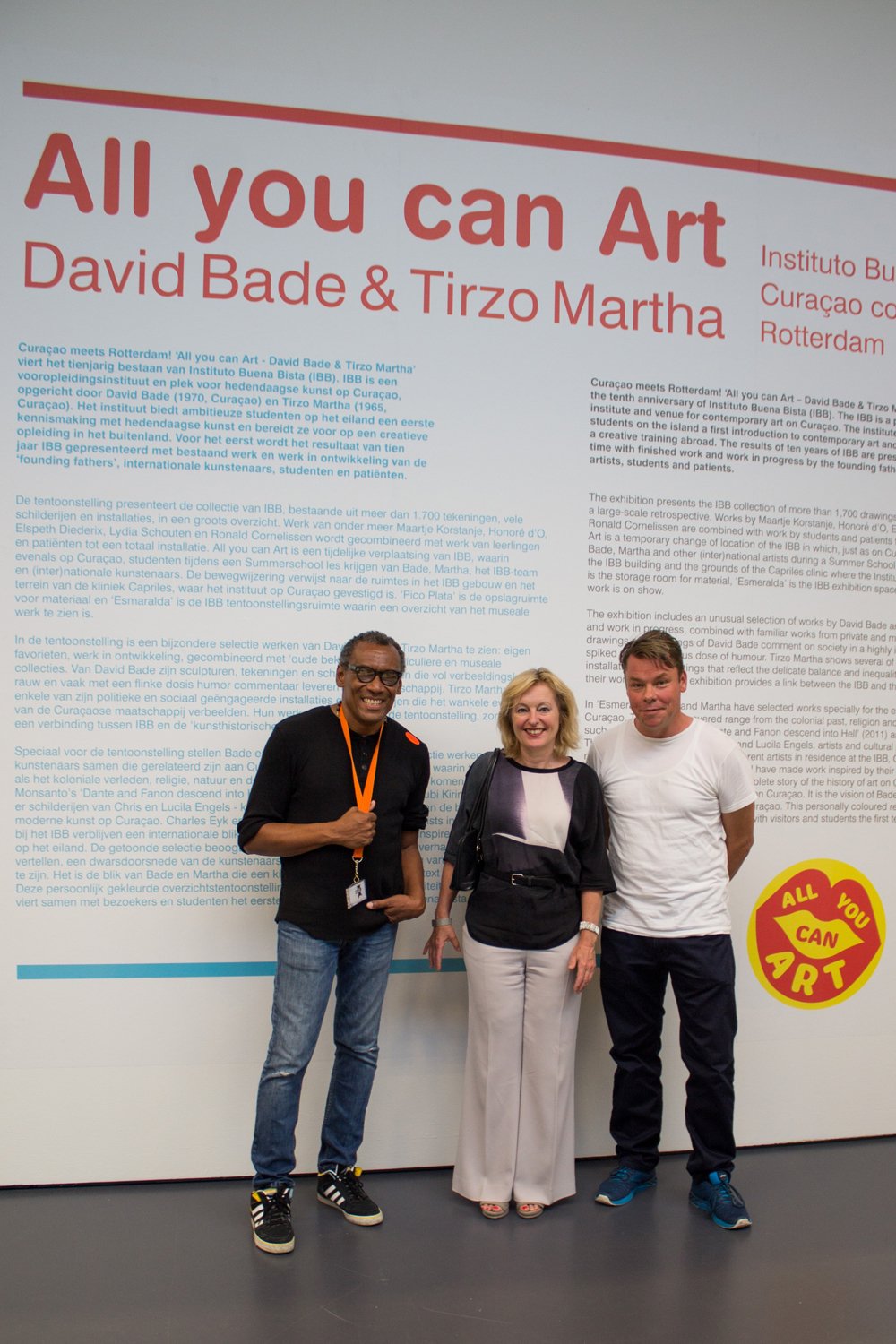 All you can Art 2016. Bezoek minister Bussemaker Bussemaker-11.jpg