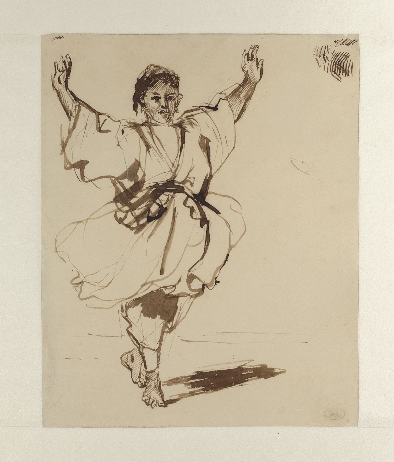 Eugène Delacroix, Dansende Marokkaan,1832. Collectie Museum Boijmans Van Beuningen Eugène Delacroix_Dansende Marokkaan_1832_ Museum Boijmans Van Beuningen_ Rotterdam.jpg