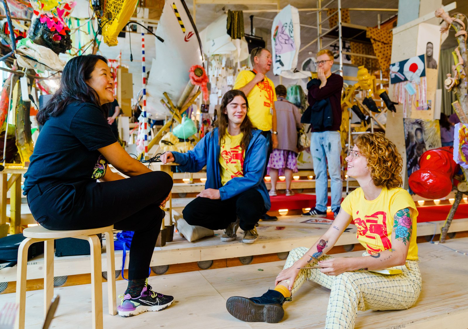 Summer School students photo, Marco de Swart AYCA_Kunsthal_30aug2020_finissage_fotoMarcoDeSwart_LR (17).JPG