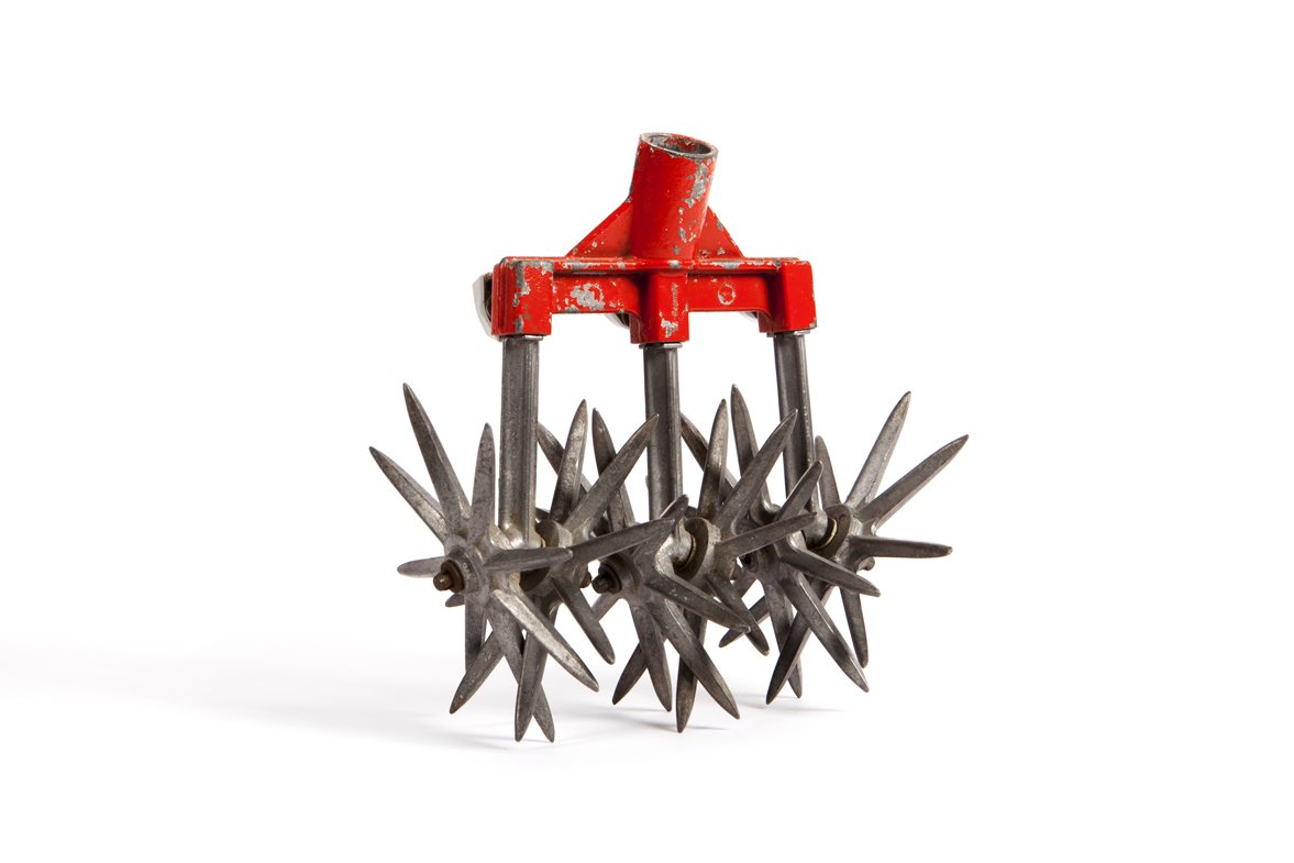 Cast aluminium rotivator,20th Century, photo © Celine Marchbank DU_249.jpg