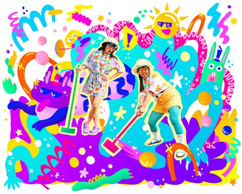 De Grote Zomer Kunst Croquet