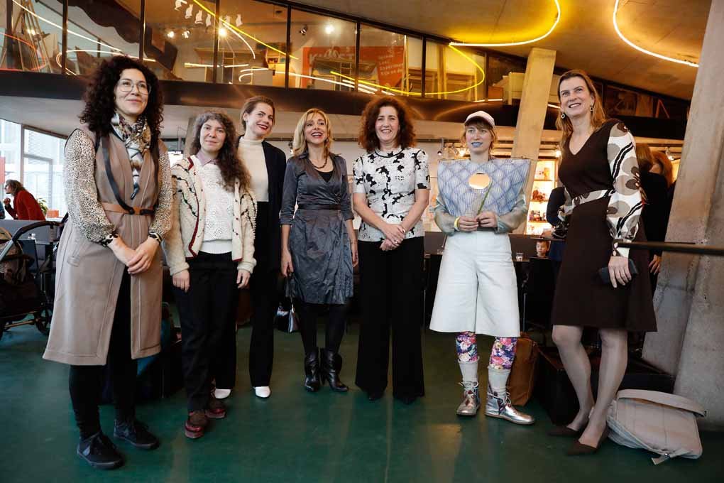 Genomineerden Prix de Rome Beeldende Kunst 2017. Foto: Bas Czerwinski UItreiking_Prix de Rome 2017_15dec2017_Kunsthal Rotterdam (34).jpg