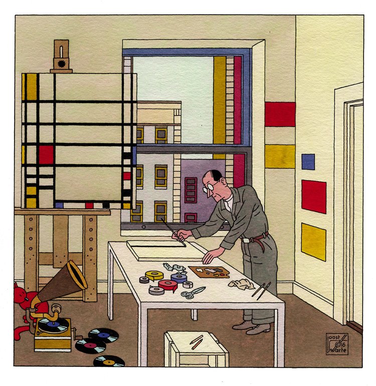 Piet Mondriaan, Joost Swarte, 2017 12. Piet Mondriaan_Joost Swarte_2017.jpg
